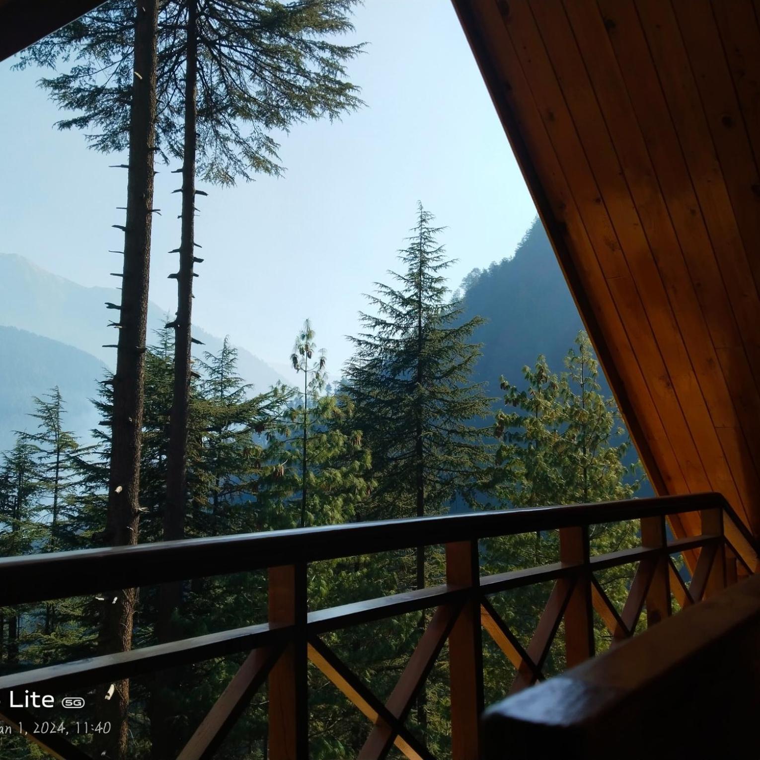 Forest View Cottage Jibhi Exterior foto